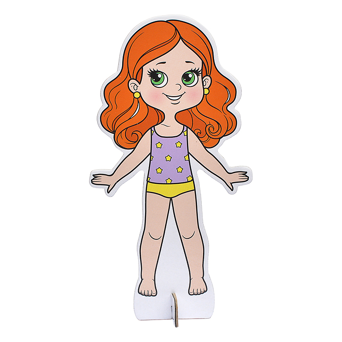 Магнитная игра. Одень куклу. Милашка Алиса