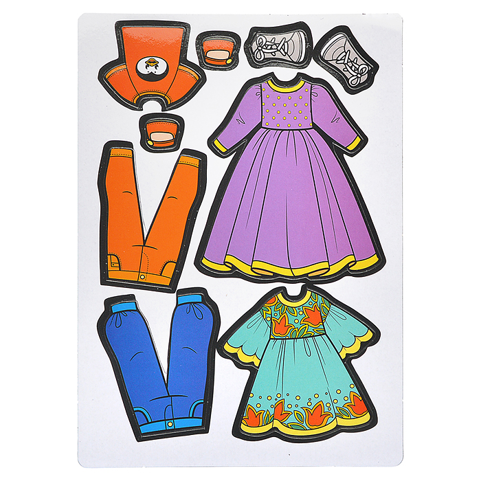 Магнитная игра. Одень куклу. Милашка Алиса