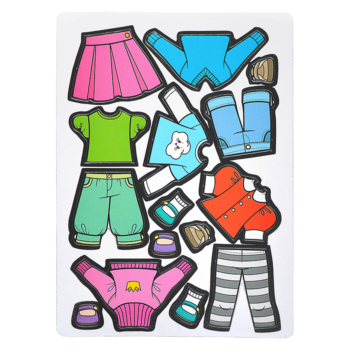 Магнитная игра. Одень куклу. Милашка Алиса