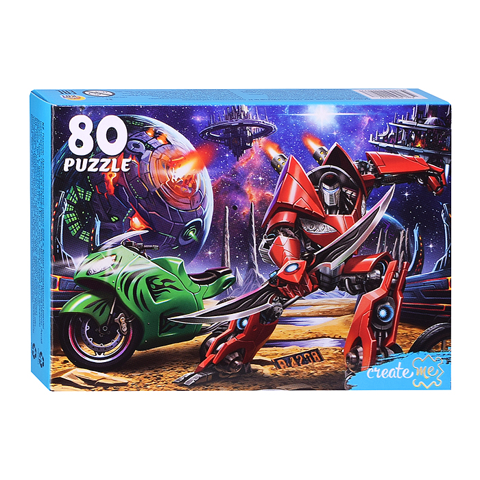 Пазлы 80 "Мир трансформеров №31"