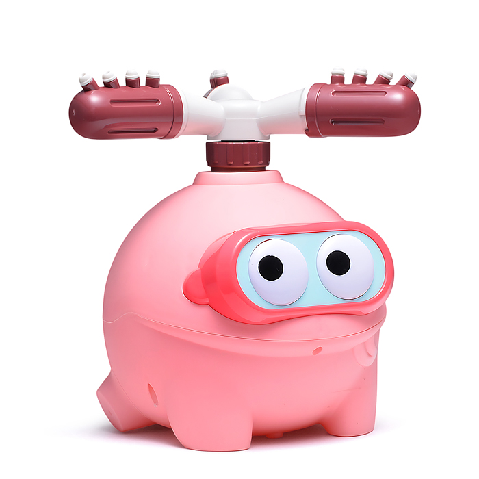 Фото к товару Игрушка - брызгалка YG19R "Пучеглазик", для подключения к водному шлангу, в коробке Игрушка - брызгалка YG19R "Пучеглазик", для подключения к водному шлангу, в коробке