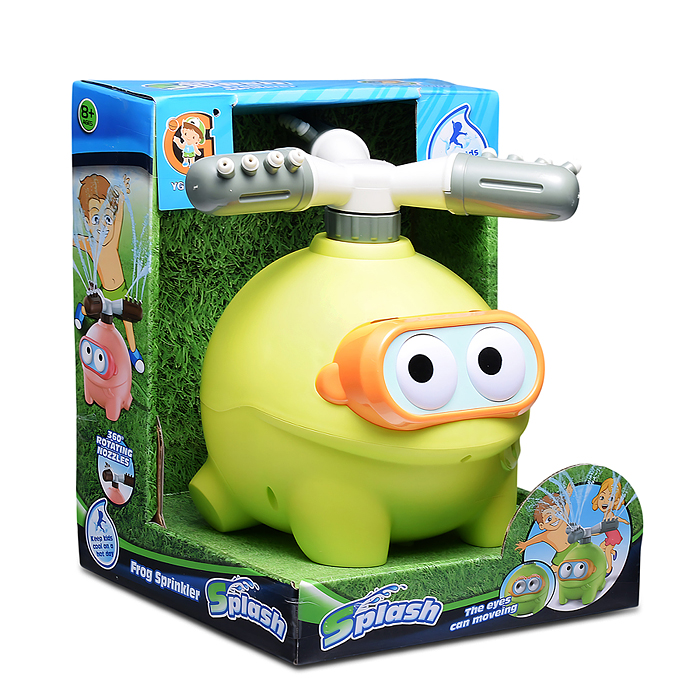 Фото к товару Игрушка - брызгалка YG19R "Пучеглазик", для подключения к водному шлангу, в коробке Игрушка - брызгалка YG19R "Пучеглазик", для подключения к водному шлангу, в коробке