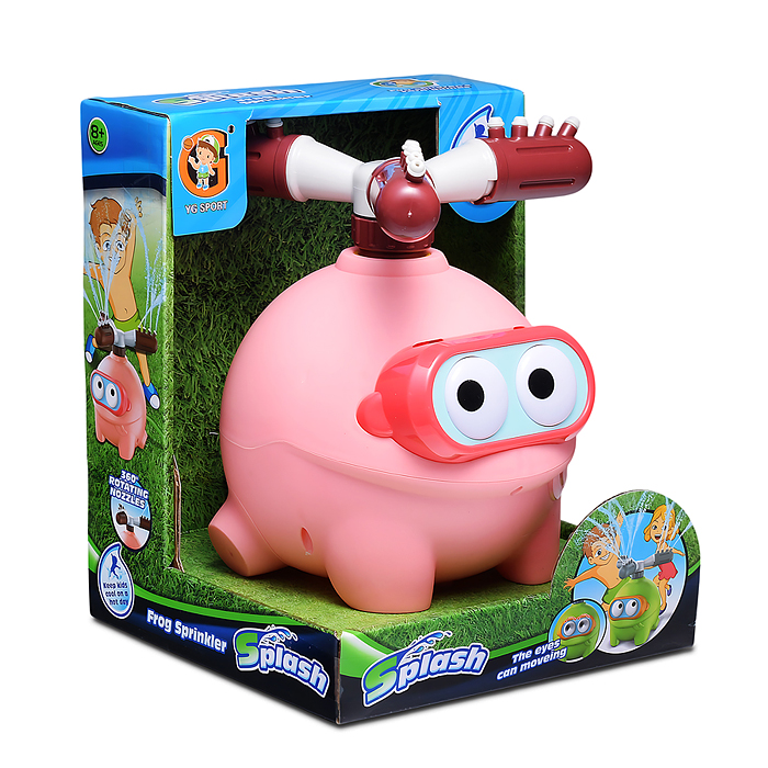 Фото к товару Игрушка - брызгалка YG19R "Пучеглазик", для подключения к водному шлангу, в коробке Игрушка - брызгалка YG19R "Пучеглазик", для подключения к водному шлангу, в коробке