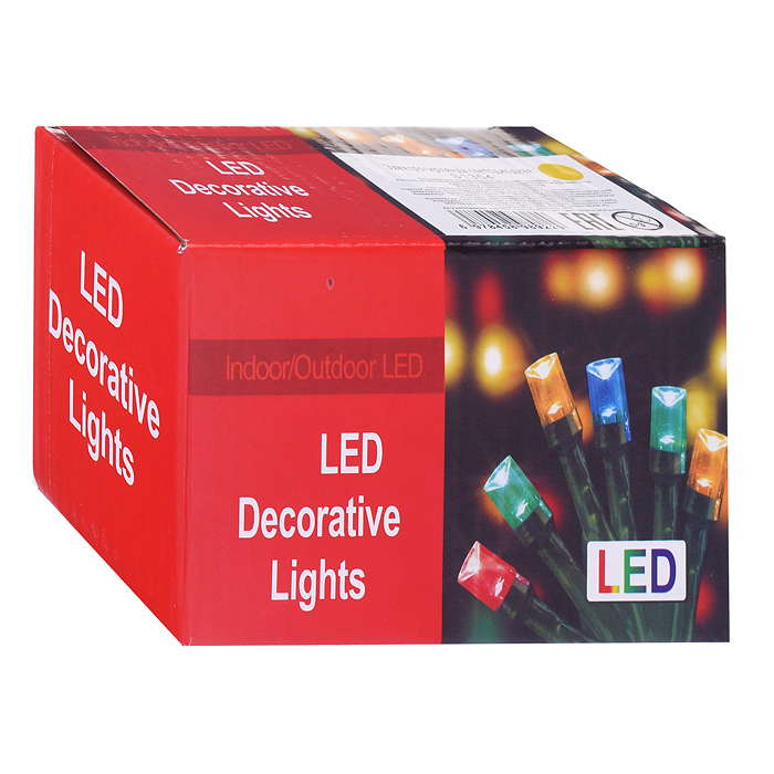 Фото к товару Электрогирлянда светодиодная в катушке 5м., 50 ламп, цвет: синий Электрогирлянда светодиодная в катушке 5м., 50 ламп, цвет: синий