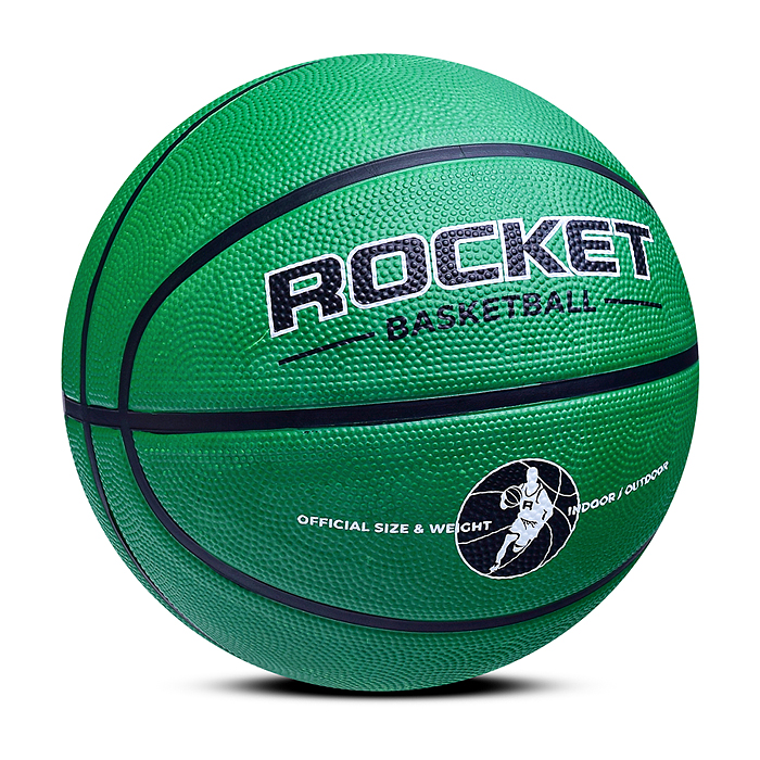 Фото к товару Мяч баскетбольный ROCKET 600г Мяч баскетбольный ROCKET 600г