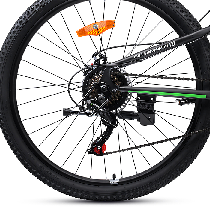 Фото к товару Велосипед 26" Rocket Azkar Pro, цвет серый, размер 18" Велосипед 26" Rocket Azkar Pro, цвет серый, размер 18"