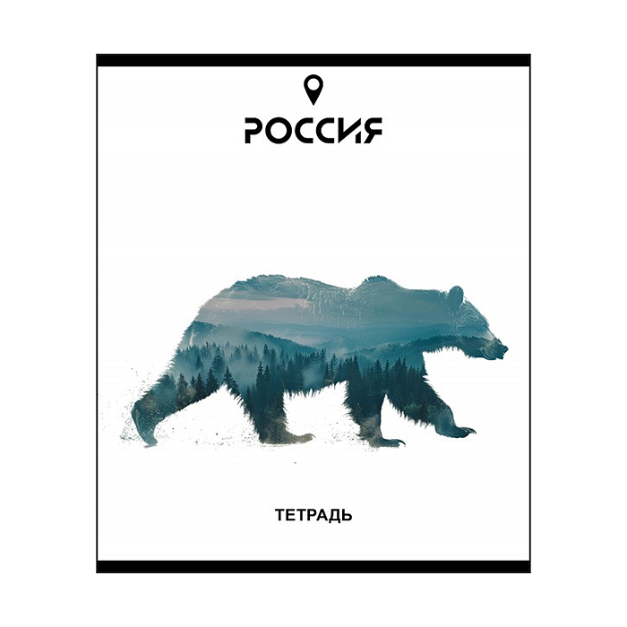 Фото к товару Тетрадь 48л. клетка, А5 "Место силы" скрепка Тетрадь 48л. клетка, А5 "Место силы" скрепка