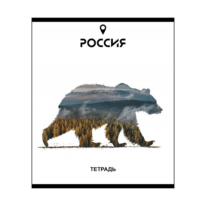 Фото к товару Тетрадь 48л. клетка, А5 "Место силы" скрепка Тетрадь 48л. клетка, А5 "Место силы" скрепка