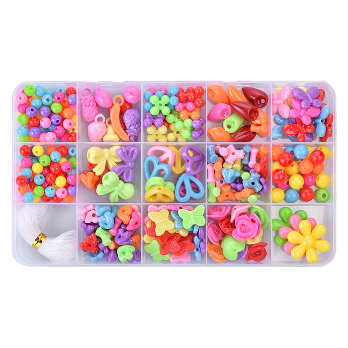 Фото к товару Набор создание украшений UT0129-3 "Модные бусики" в коробке Набор создание украшений UT0129-3 "Модные бусики" в коробке