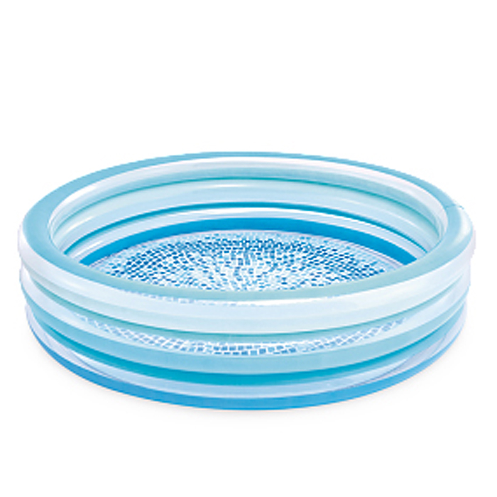 Бассейн надувной, голубой 58467NP INTEX