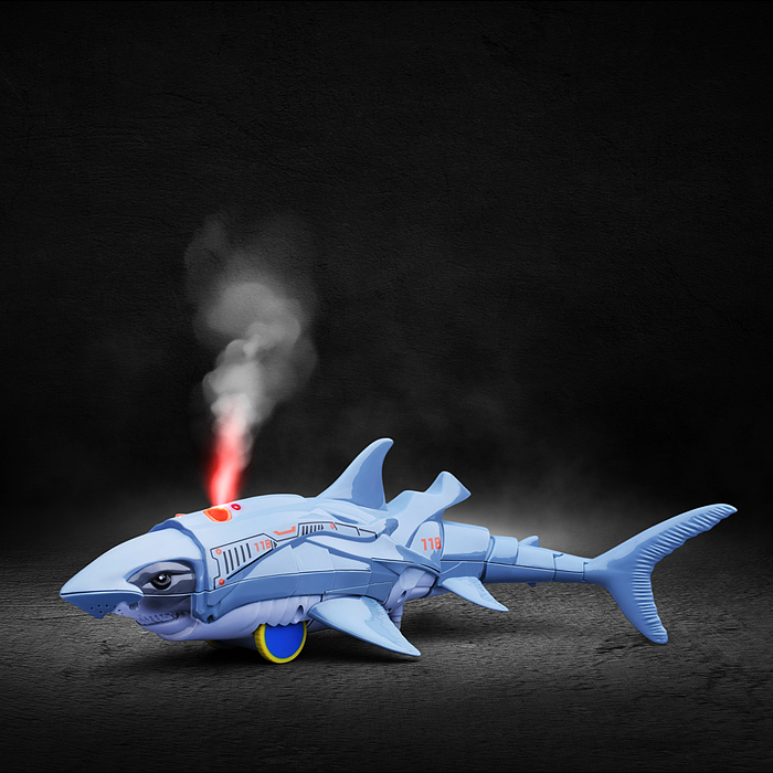 Фото к товару Акула FN618-2 "Белая" р/у, 27 MHz, в коробке Акула FN618-2 "Белая" р/у, 27 MHz, в коробке