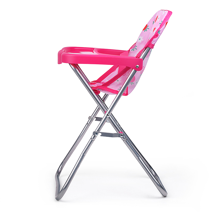 Фото к товару Стульчик для кормления кукол 9384S игрушечный, цвет клубнички на розовом Стульчик для кормления кукол 9384S игрушечный, цвет клубнички на розовом