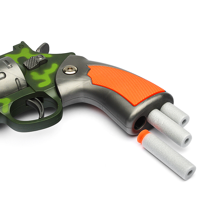 Фото к товару Револьвер WY2108C "Дуэль" в коробке Револьвер WY2108C "Дуэль" в коробке