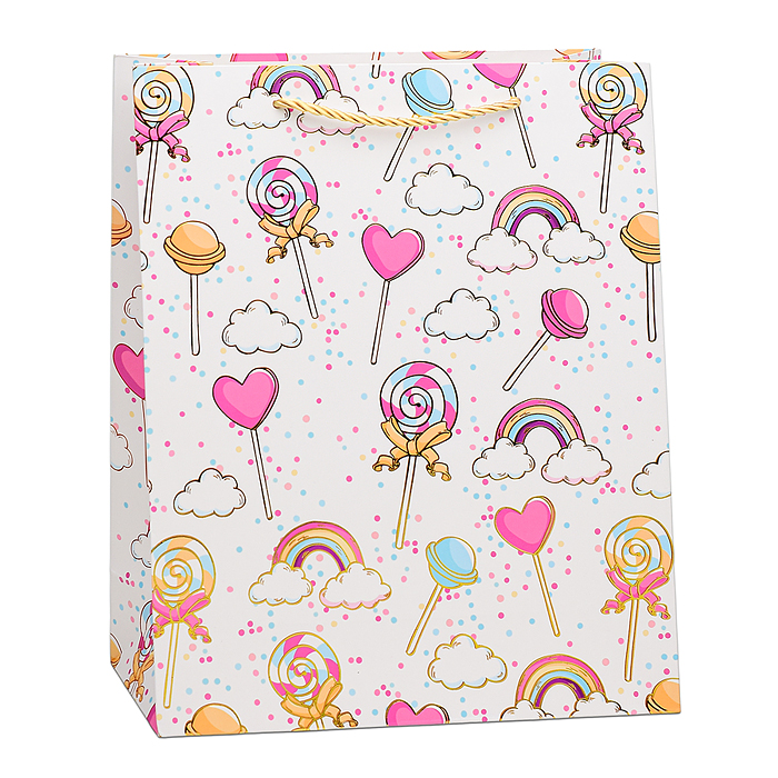 Пакет подарочный 00-6341 "Подарок для принцессы" 26х32х10 см