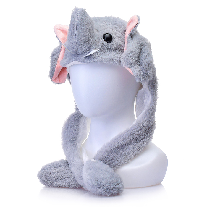 Шапка карнавальная S1486 "Слоник" в пакете