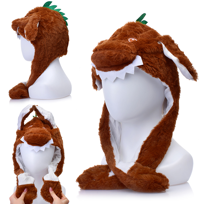 Шапка карнавальная S1489 "Дракончик" в пакете Шапка карнавальная S1489 "Дракончик" в пакете