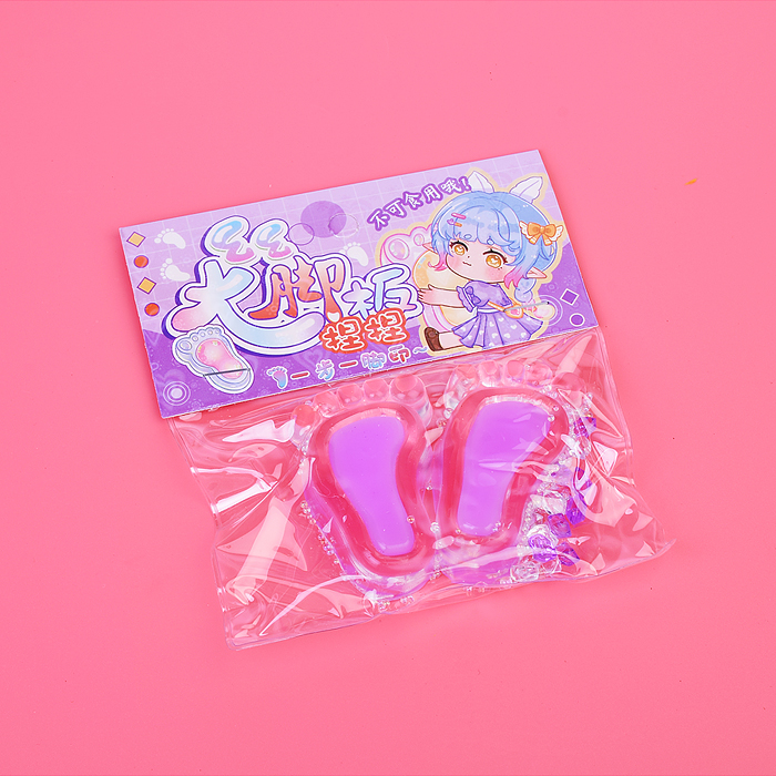 Фото к товару Игрушка - антистресс 00-5503 "Следы" в пакете Игрушка - антистресс 00-5503 "Следы" в пакете