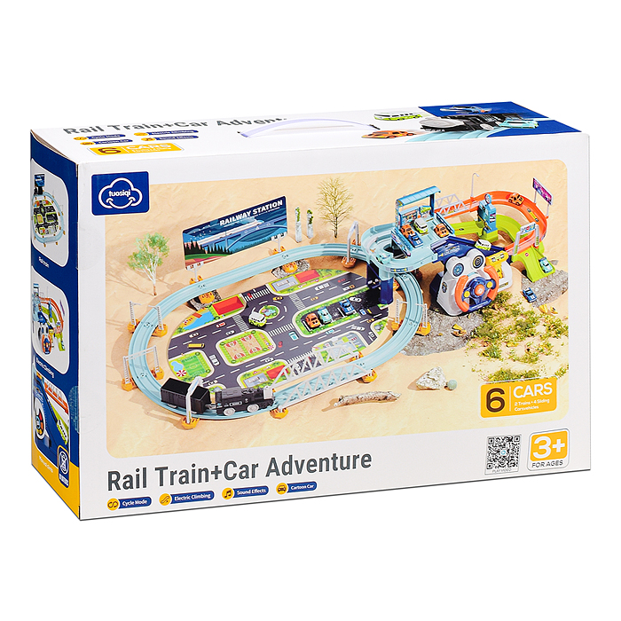 Фото к товару Трек T933A "Город" в коробке Трек T933A "Город" в коробке