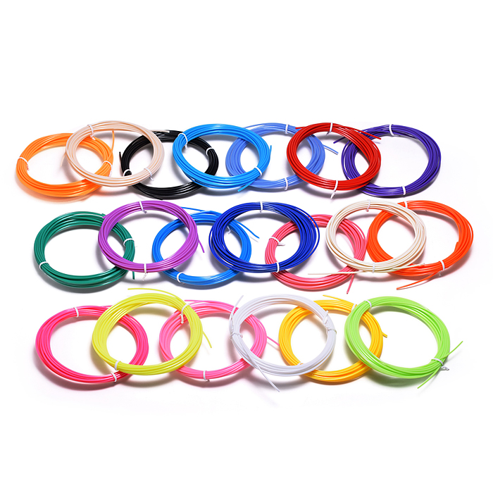 Набор пластика для ручки 3D (20 цветов по 5 м) 00-6963