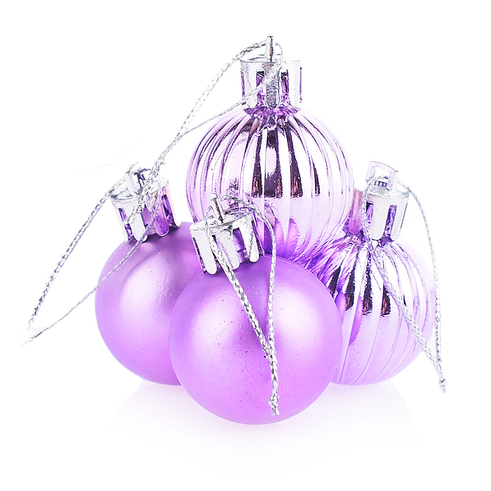 Набор новогодних украшений S1013 "Новогодние алмазы" в пакете