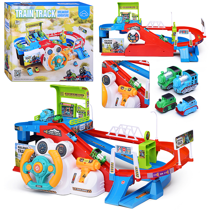 Трек T922A "Приключение паровозиков" в коробке