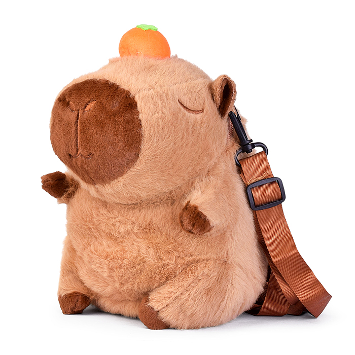 Фото к товару Сумочка детская 00-6755 "Капибара" 20*15 см. Сумочка детская 00-6755 "Капибара" 20*15 см.