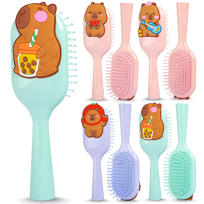 Расческа 00-6609 "Капибара" Микс