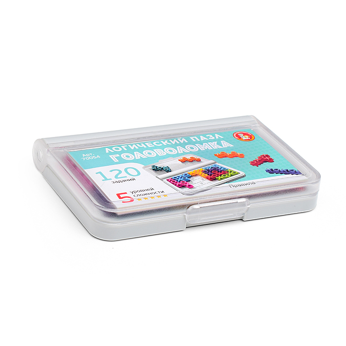 Игра головоломка "Логический пазл" Крестики-нолики Учись играя