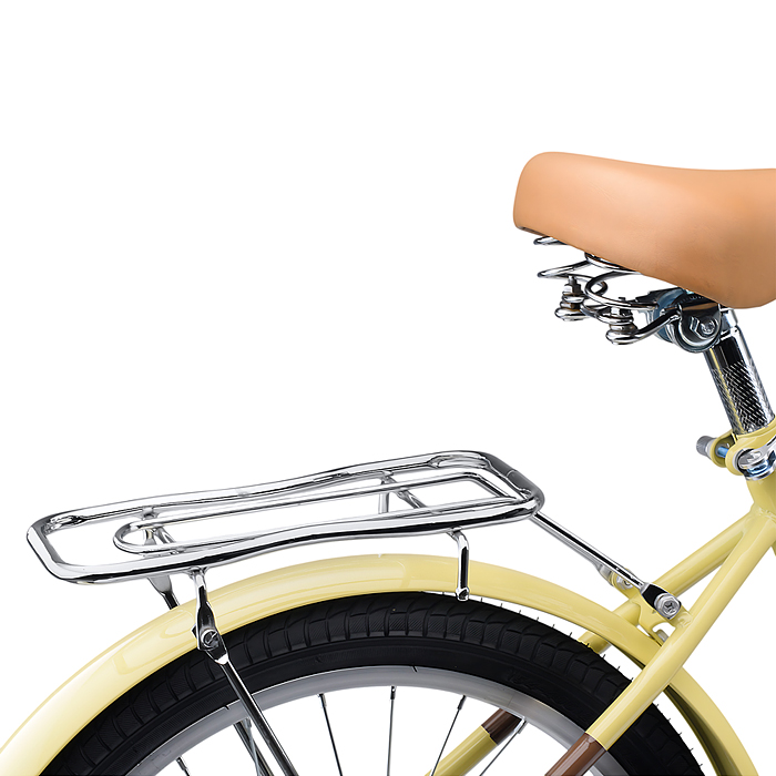 Фото к товару Велосипед 18" Rocket Emma, цвет желтый Велосипед 18" Rocket Emma, цвет желтый