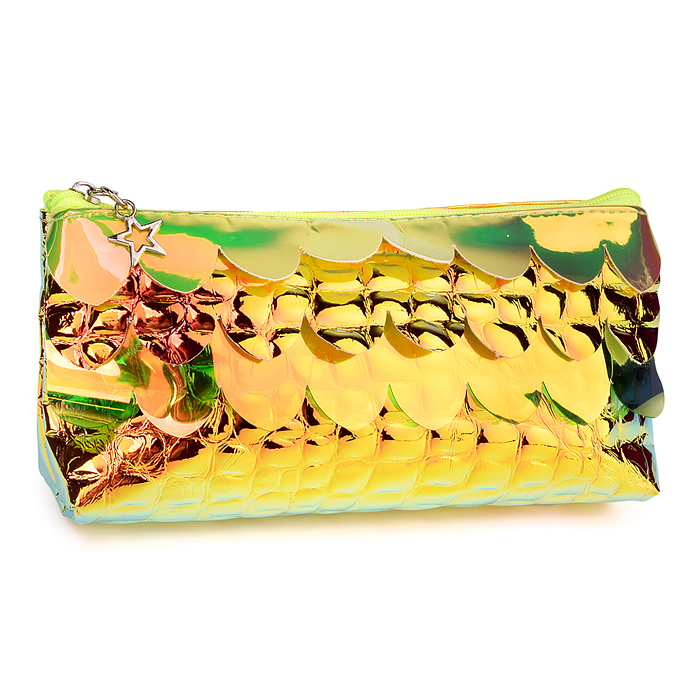Пенал-косметичка "Чешуйки-2" ткань ПВХ