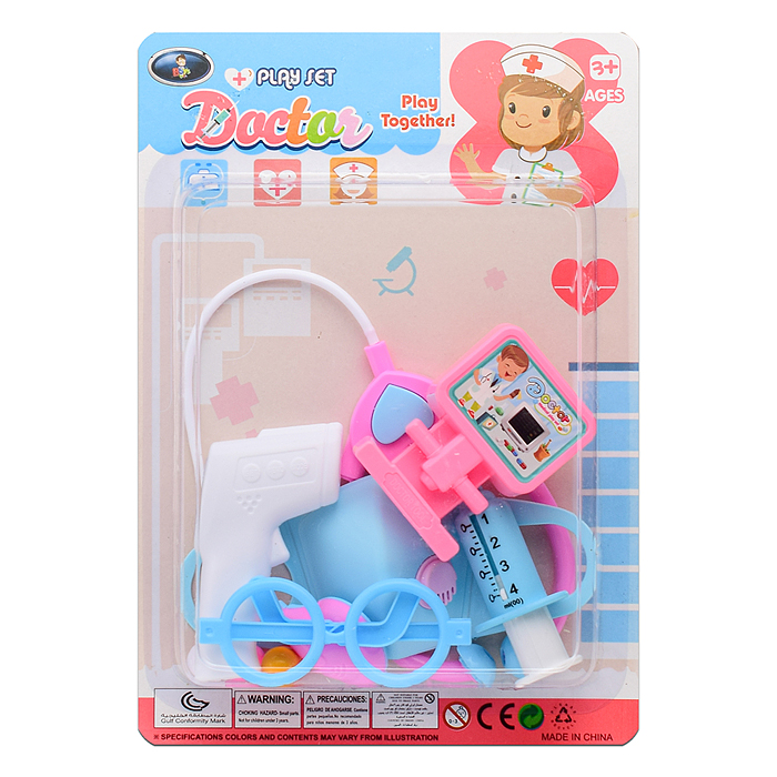 Фото к товару Набор доктора 398-16 "Выздоравливай" на листе Набор доктора 398-16 "Выздоравливай" на листе