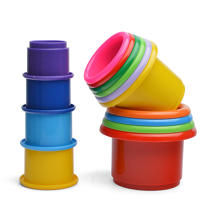 Фото к товару Пирамидка большая 14 формочек Пирамидка большая 14 формочек