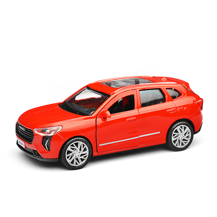 Фото к товару Машина металл Haval Jolion 12 см, (двери, багаж, красный) в коробке Машина металл Haval Jolion 12 см, (двери, багаж, красный) в коробке