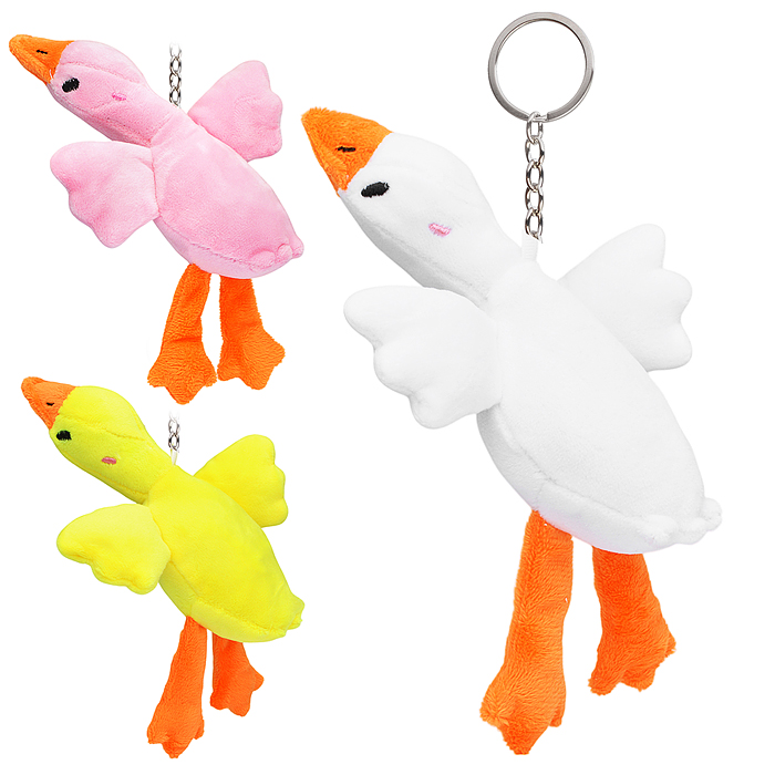 Мягкая игрушка-брелок М1348 "Гусь" 16 см. Мягкая игрушка-брелок М1348 "Гусь" 16 см.