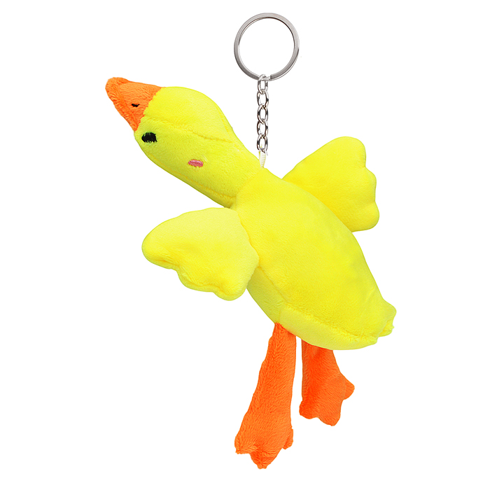 Фото к товару Мягкая игрушка-брелок М1348 "Гусь" 16 см. Мягкая игрушка-брелок М1348 "Гусь" 16 см.