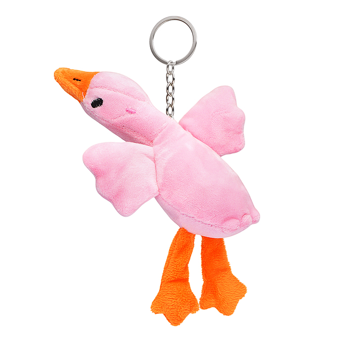 Фото к товару Мягкая игрушка-брелок М1348 "Гусь" 16 см. Мягкая игрушка-брелок М1348 "Гусь" 16 см.