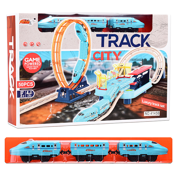 Железная дорога 4145B "Скорый поезд" в коробке Железная дорога 4145B "Скорый поезд" в коробке