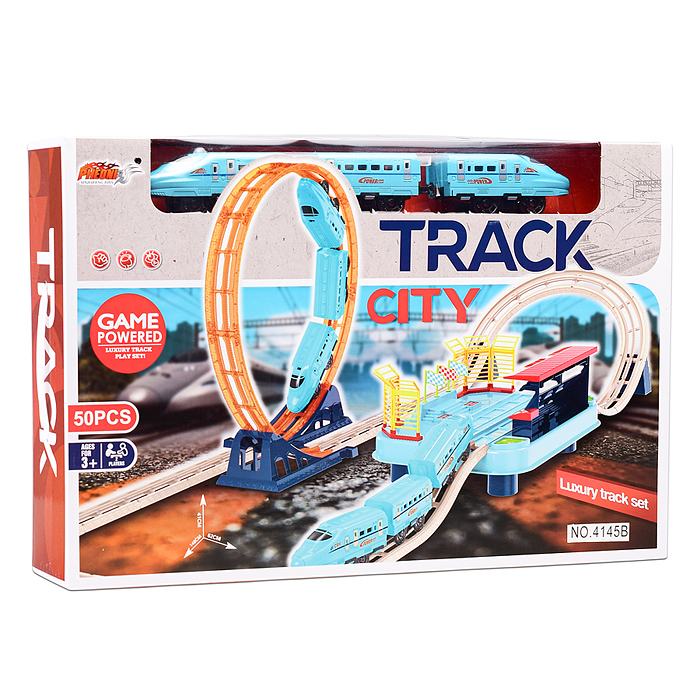 Фото к товару Железная дорога 4145B "Скорый поезд" в коробке Железная дорога 4145B "Скорый поезд" в коробке