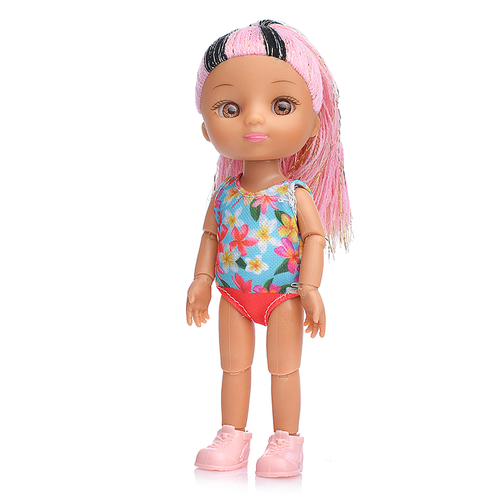 Кукла UT0133-6 "Моя куколка "Летний образ" с аксессуарами, в пакете