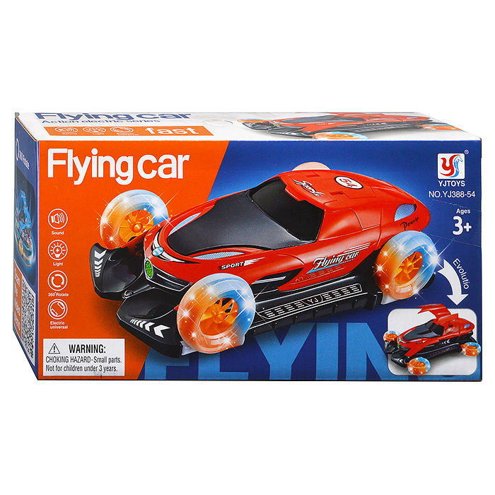 Машина YJ388-54 "Flying" в коробке