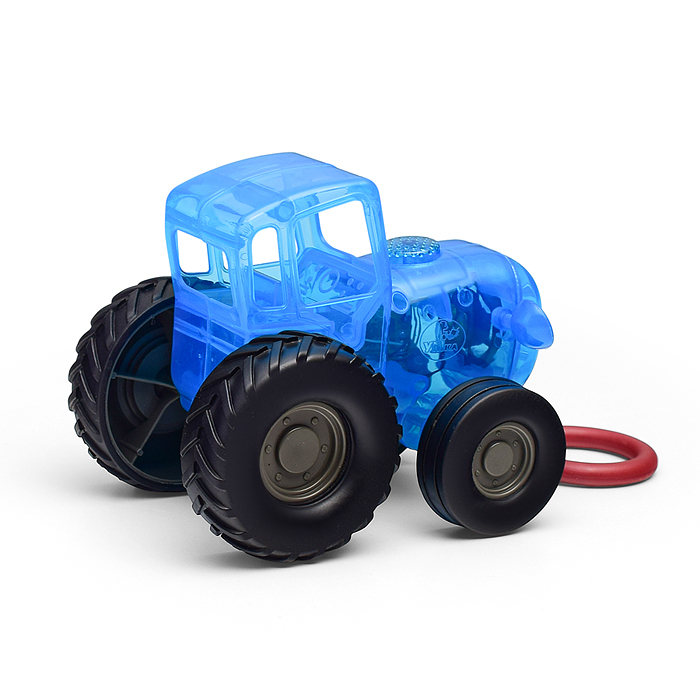 Фото к товару Каталка "Синий трактор " (15 песен, загадок, звуков, прозрачный пластик) в коробке Каталка "Синий трактор " (15 песен, загадок, звуков, прозрачный пластик) в коробке