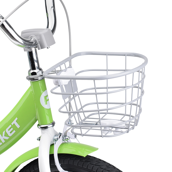 Фото к товару Велосипед 14" Rocket Luna, цвет зеленый Велосипед 14" Rocket Luna, цвет зеленый