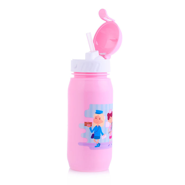 Фото к товару Бутылка для воды и других напитков 400 мл. "Профессии" в ассортименте Бутылка для воды и других напитков 400 мл. "Профессии" в ассортименте