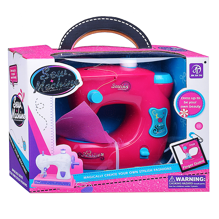 Фото к товару Швейная машинка 7811 "Маленькая швея" в коробке Швейная машинка 7811 "Маленькая швея" в коробке