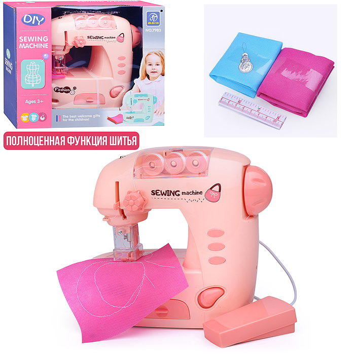 Швейная машинка 7983A "Маленькая швея-1" в коробке