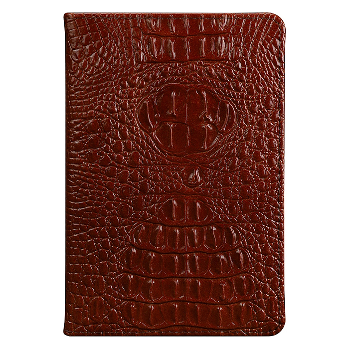 Ежедневник недатированный A5, 136л. "Croco Style" терракотовый