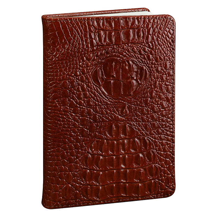 Фото к товару Ежедневник недатированный A5, 136л. "Croco Style" терракотовый Ежедневник недатированный A5, 136л. "Croco Style" терракотовый