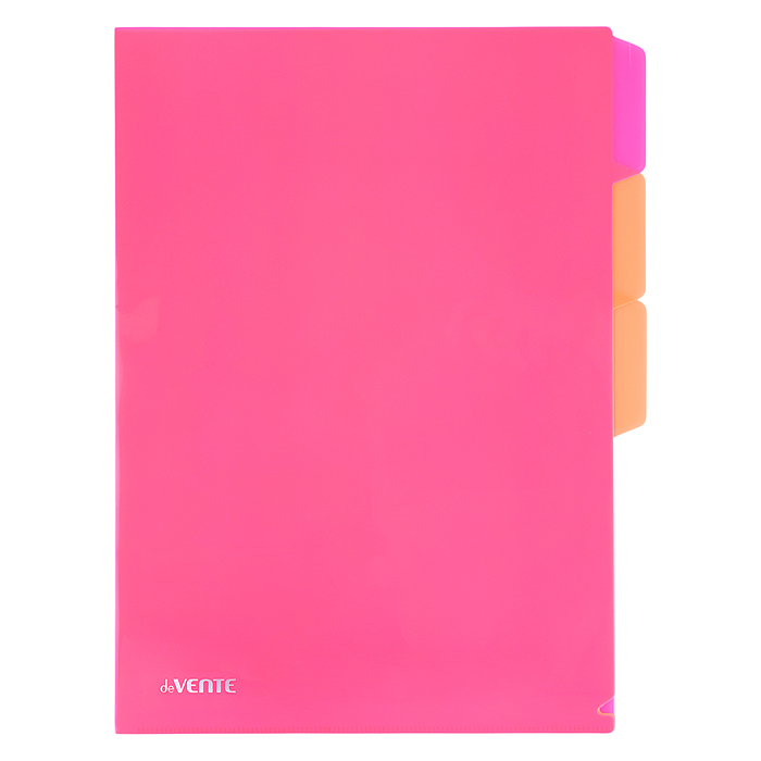 Папка-уголок c 3-мя отделениями "Monochrome" A4 (230x310 мм) полипропилен 180 мкм,глянцевая Папка-уголок c 3-мя отделениями "Monochrome" A4 (230x310 мм) полипропилен 180 мкм,глянцевая