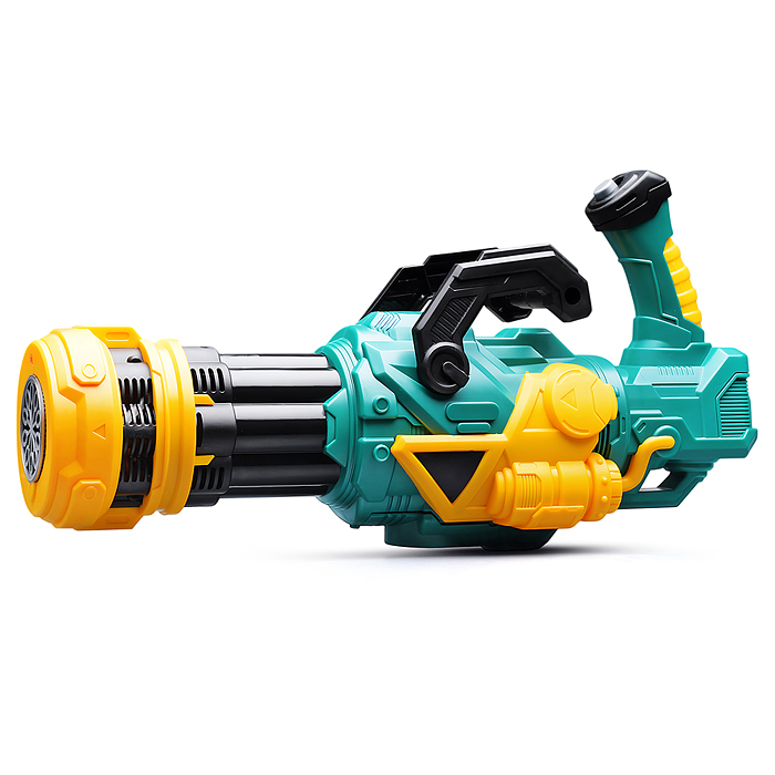 Фото к товару Пушка UT0161-3 "Мега-3" для мыльных пузырей, в коробке Пушка UT0161-3 "Мега-3" для мыльных пузырей, в коробке