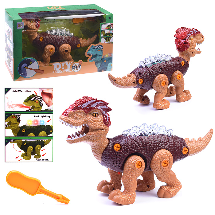 Конструктор 3306-1 "Дино" с отверткой, в коробке Конструктор 3306-1 "Дино" с отверткой, в коробке